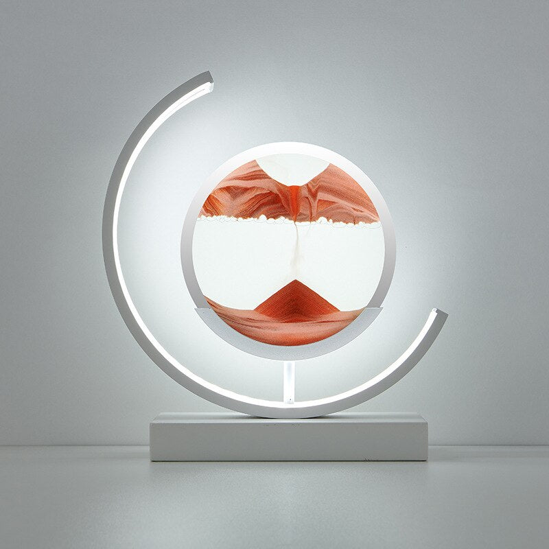 3D Stół Lampa z Piaskiem - Abyss