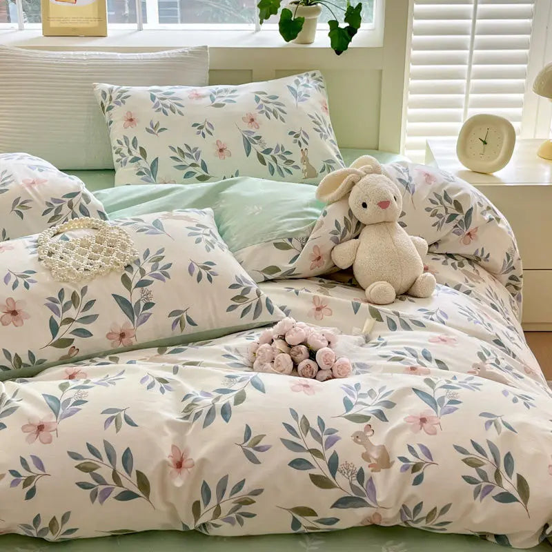 BlossomDream | Elegancka Kwiatowa Pościel