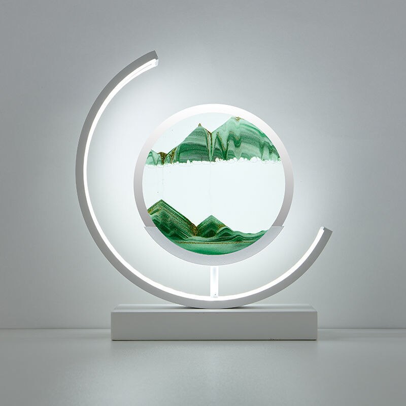3D Stół Lampa z Piaskiem - Abyss