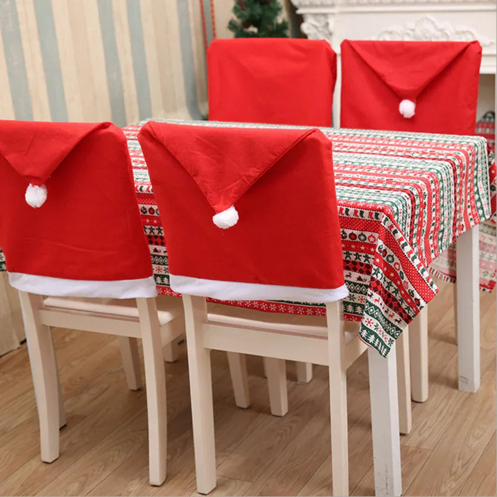 MerryCover – Świąteczne Pokrowce na Krzesła na Elegancki Obiad