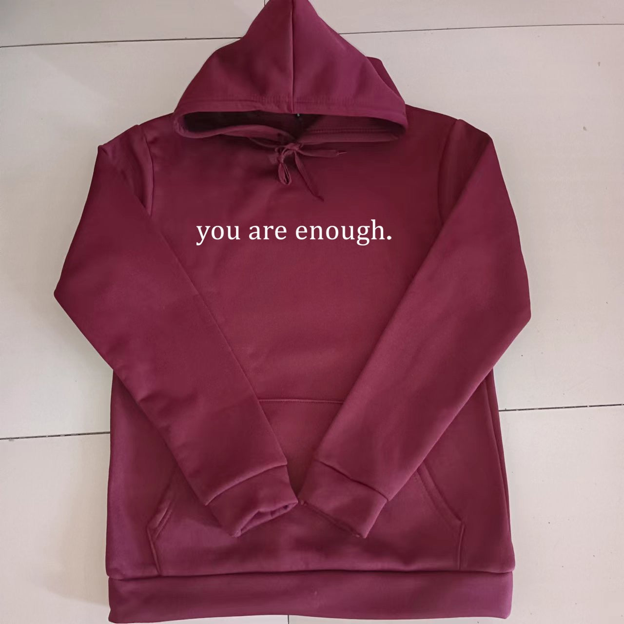 Anioł - Unisex Hoodie 'Kochana Osoba Za Mną'