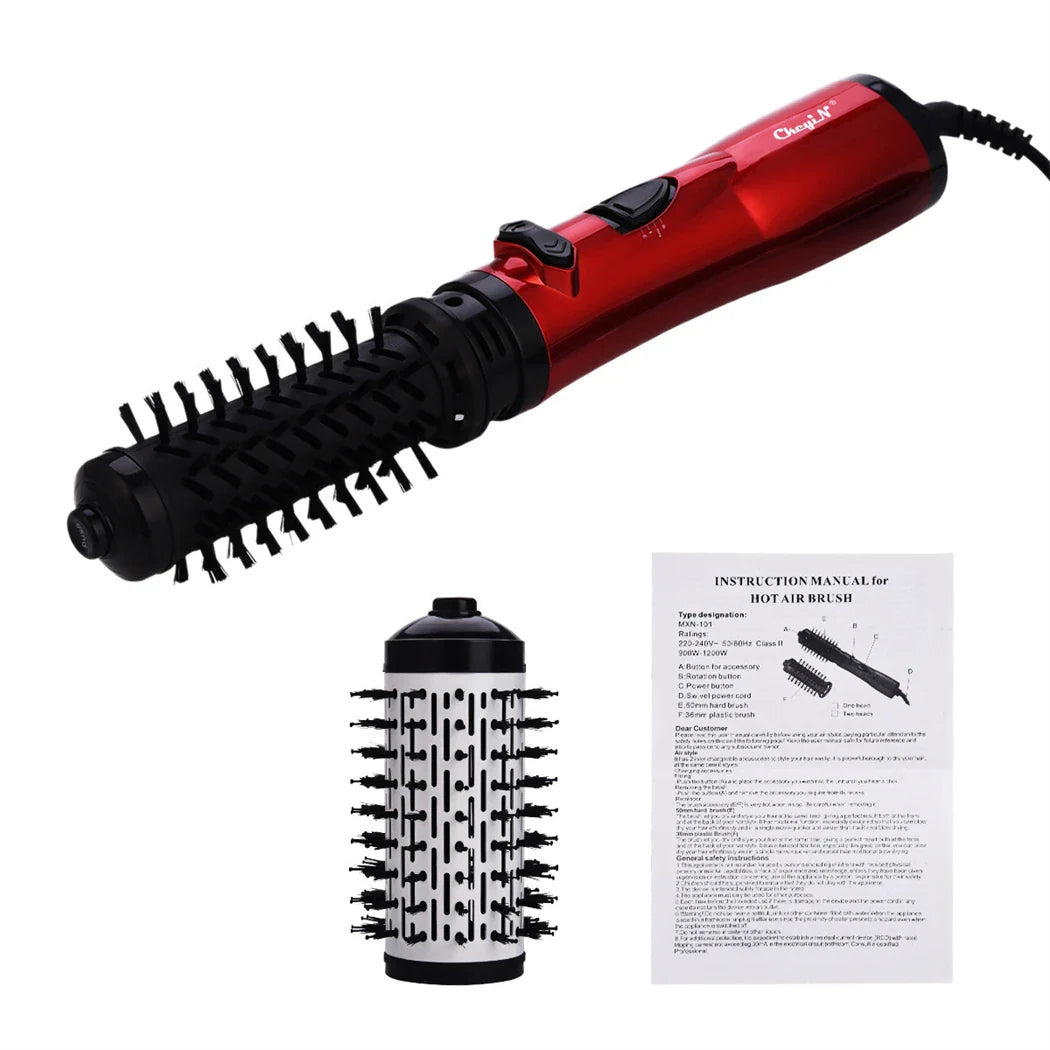 AirGlam - Automatyczna Jonowa Szczotka i Styler do Włosów z Funkcją Obracania