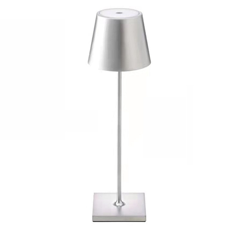 Bezprzewodowa Lampa Stołowa ScandiGlow z Funkcją Ładowania