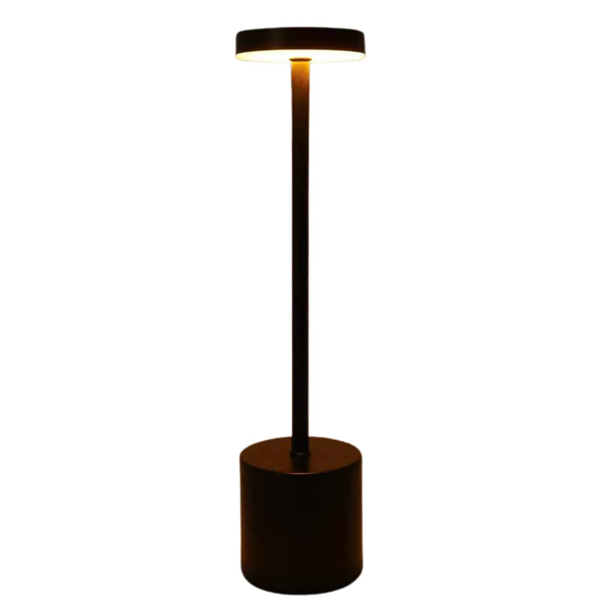Bezprzewodowa metalowa lampa LED do użytku na stole - LumiMetal