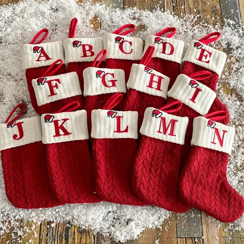 KerstKlassiek | Personalizowane Dekoracje na Skarpetki
