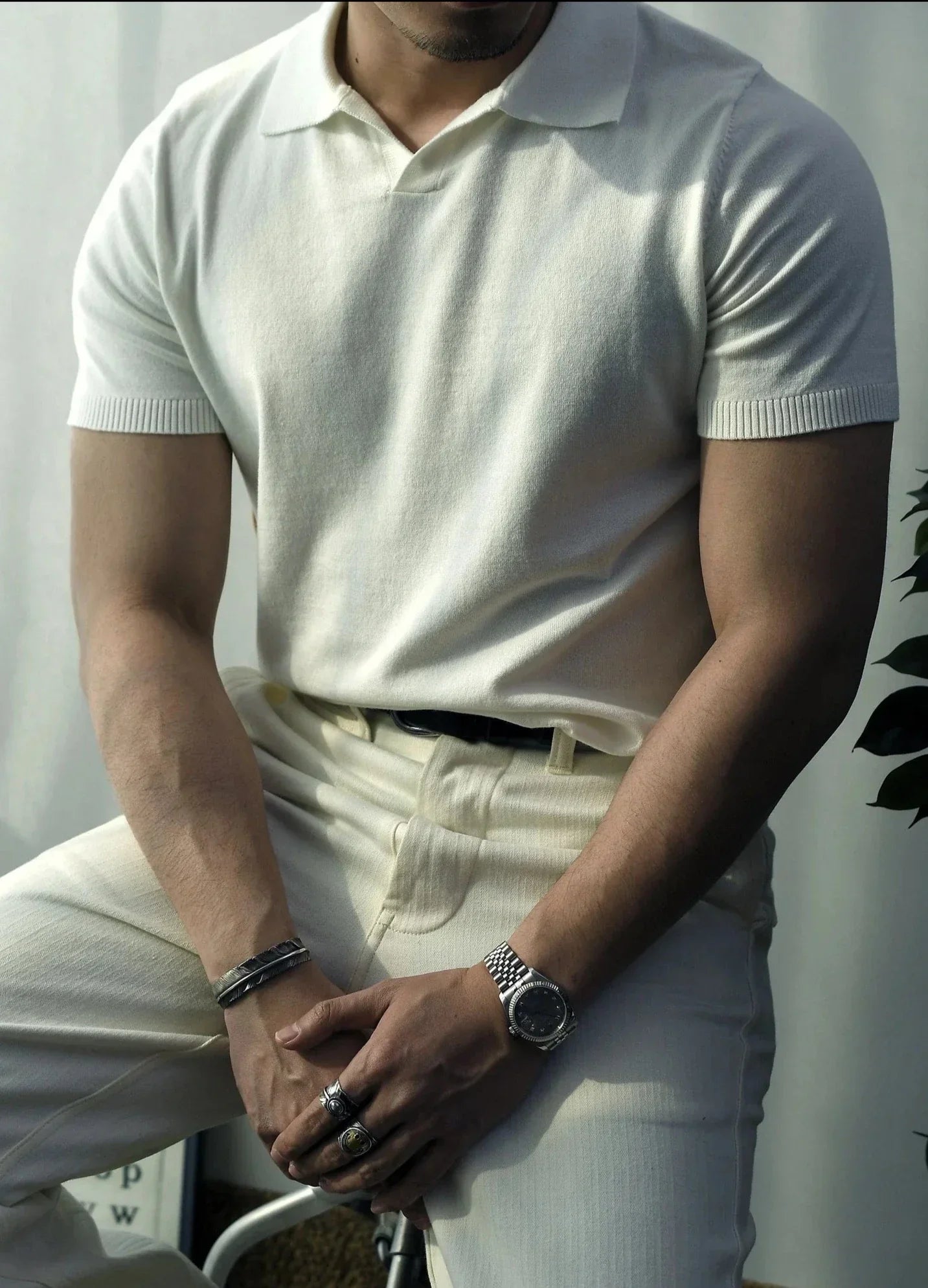 Herenshirt in Old Money Stijl