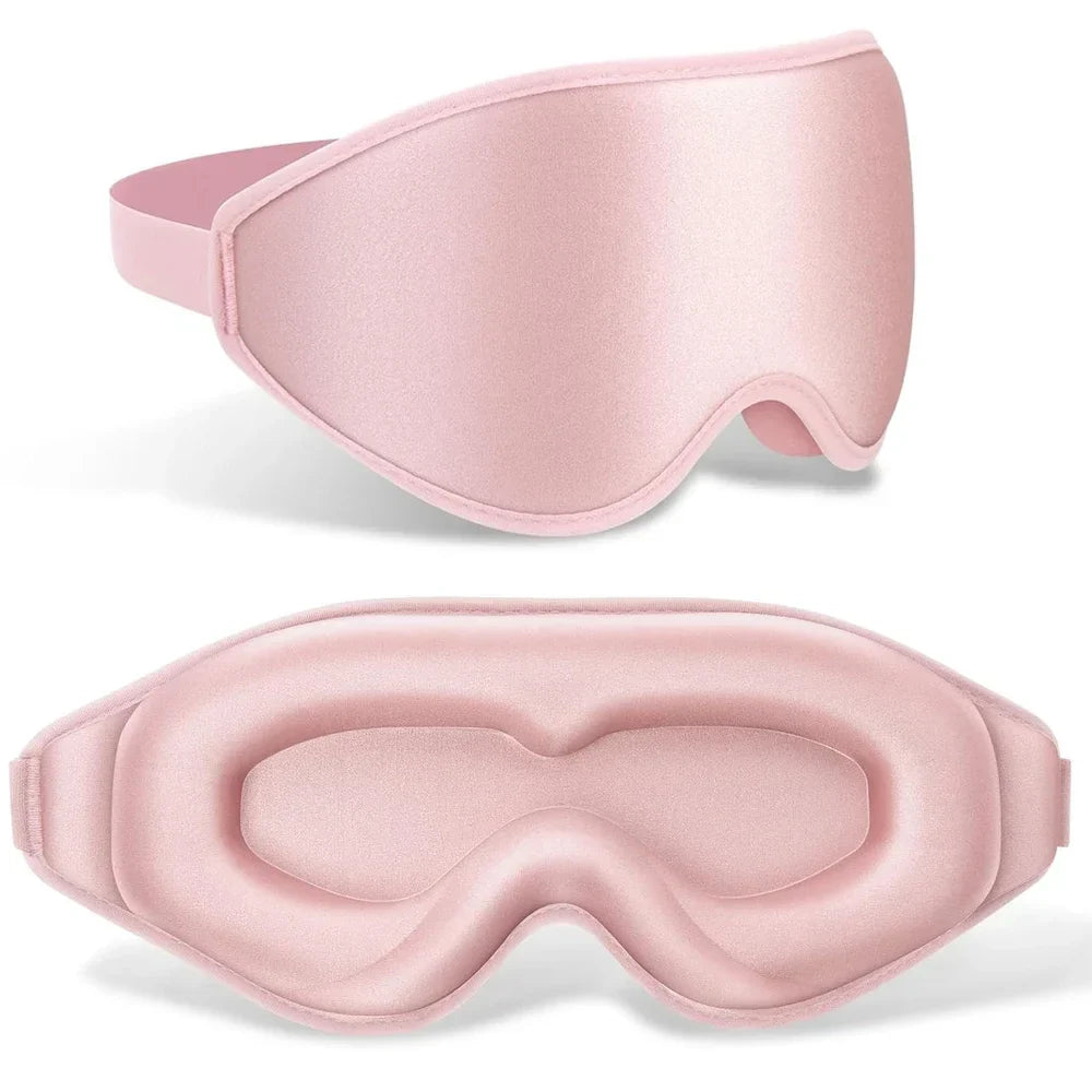 PureRest 3D - Maska do Snu z Konturowym Designem dla Pełnego Blokowania Światła i Maksymalnego Komfortu