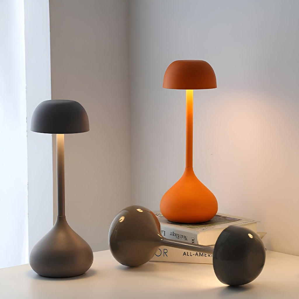 Bezprzewodowa Dimmowalna Lampa Stołowa Grzybowa – GlowMush