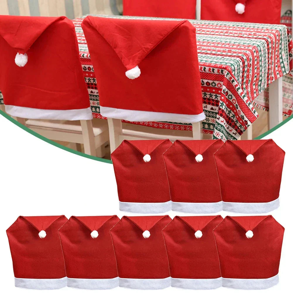 MerryCover – Świąteczne Pokrowce na Krzesła na Elegancki Obiad