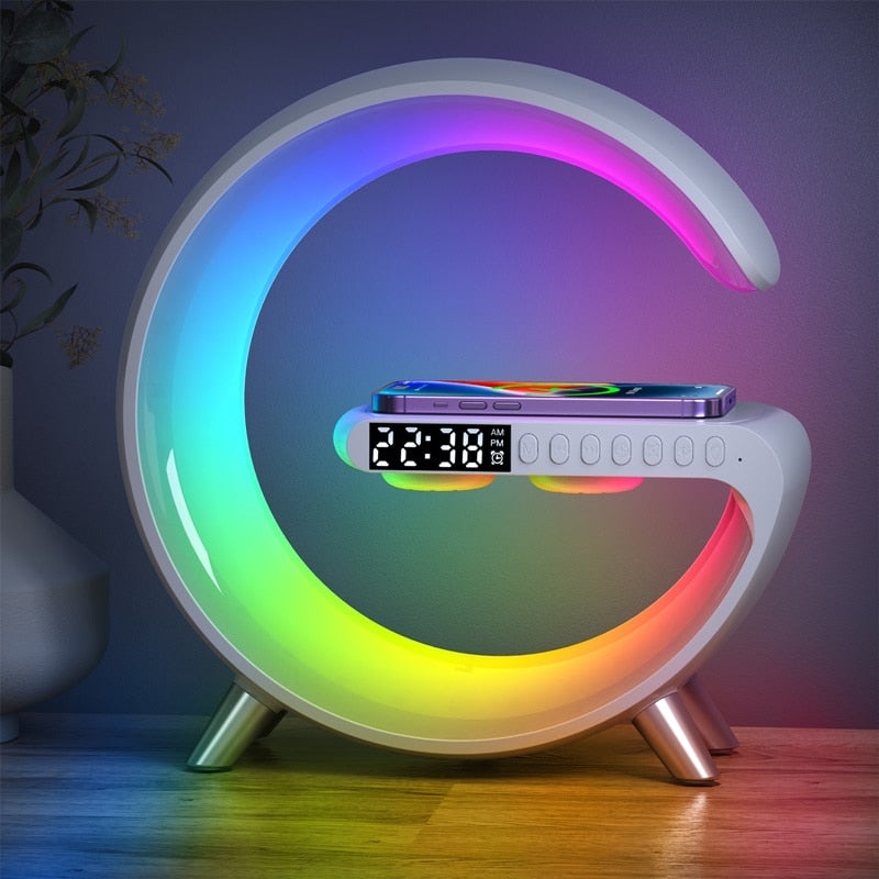 Bezprzewodowa ładowarka z wbudowanym głośnikiem - ChargeGlow