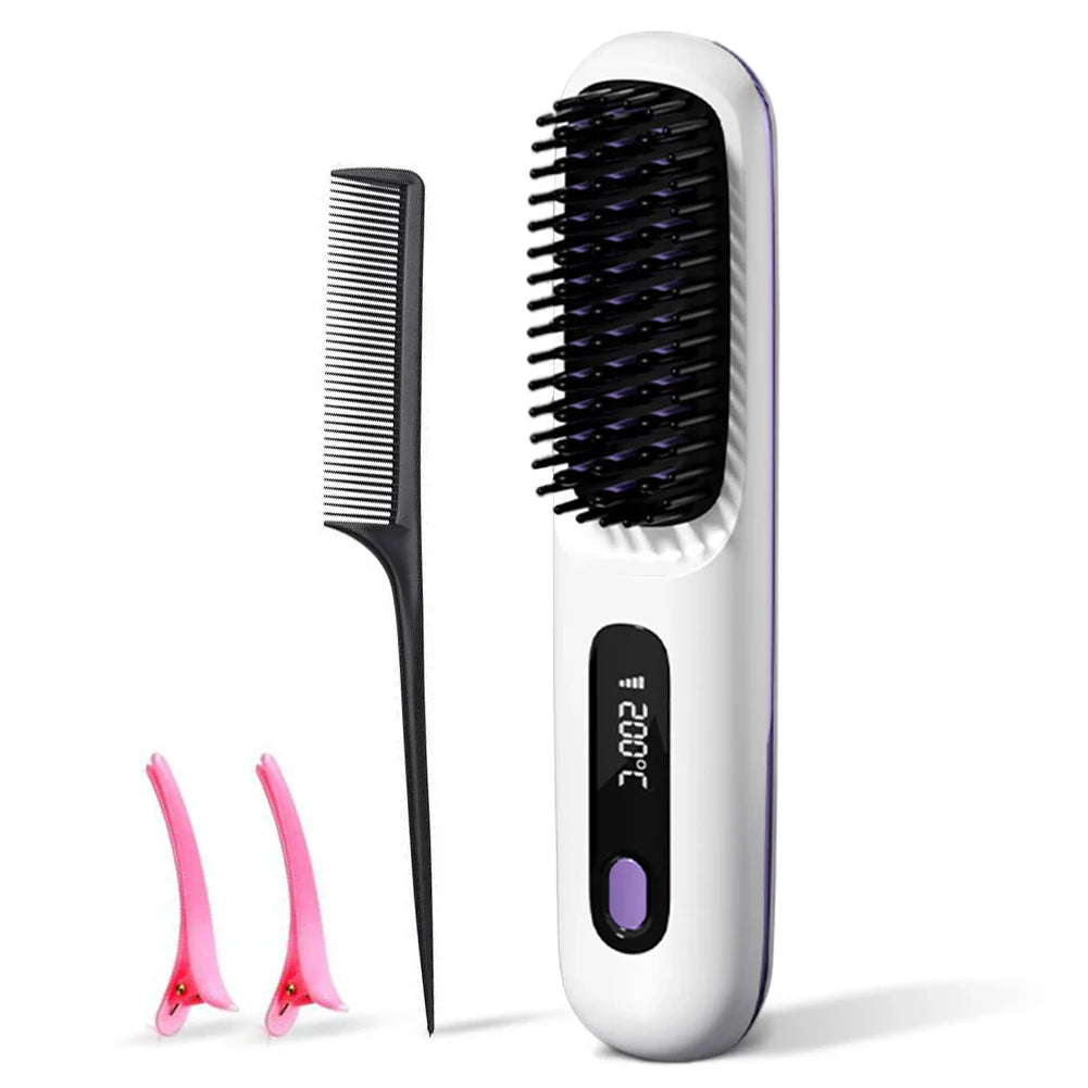 IonGlow - Ceramic Protective Hair Styling Comb