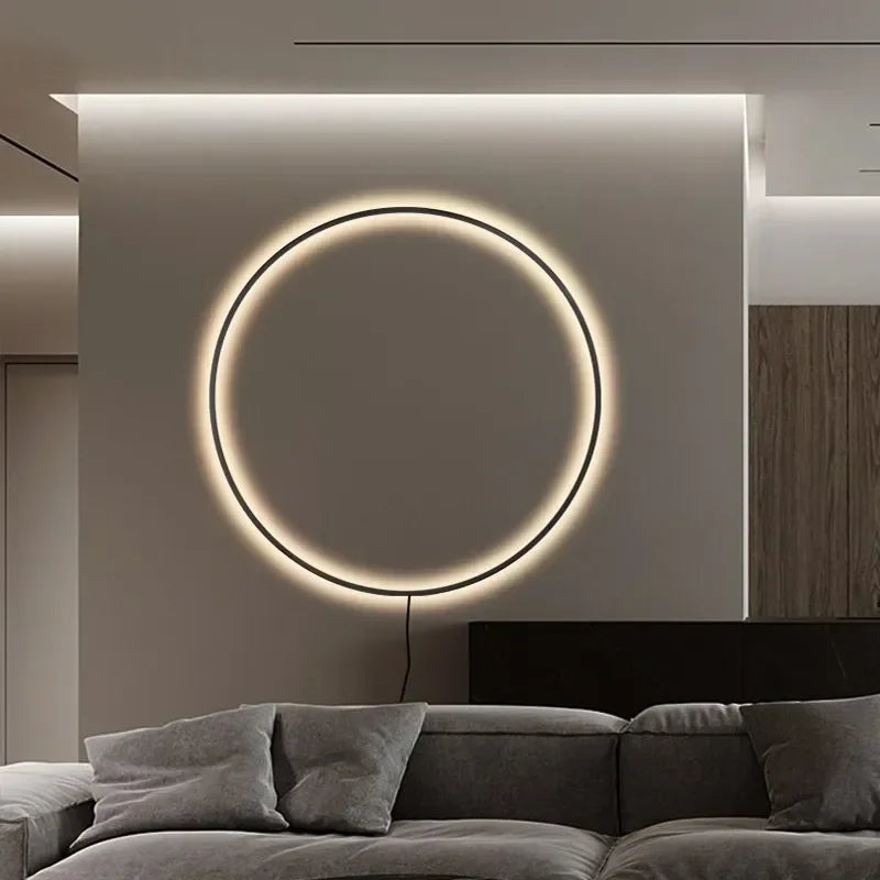 Okround Wall Lamp with Indirect LED Lighting