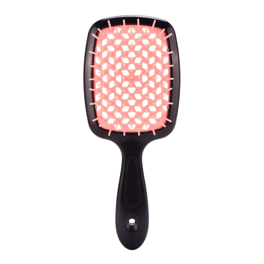 SilkBrush - Grzebień z Otworami i Poduszką Powietrzną do Stylizacji Kręconych Włosów
