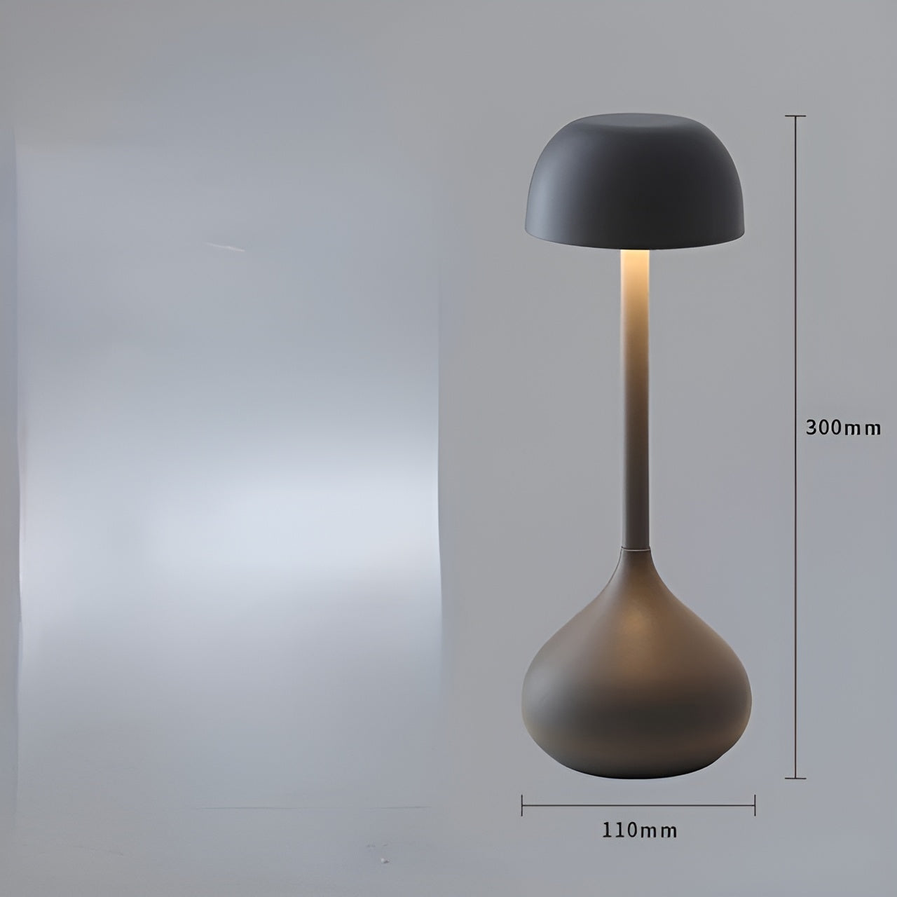Bezprzewodowa Dimmowalna Lampa Stołowa Grzybowa – GlowMush