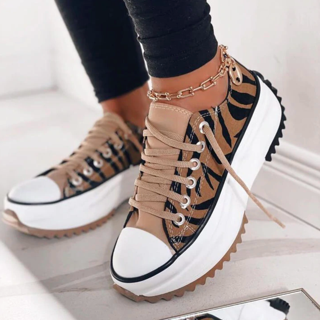 Lieke | Sneakers na platformie ortopedyczne