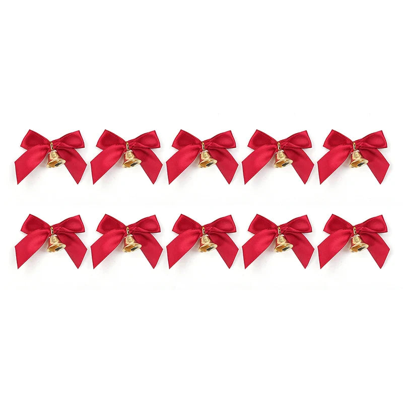 KerstKlink | Elegancka Kokarda z Dzwonkami do Dekoracji Świątecznej