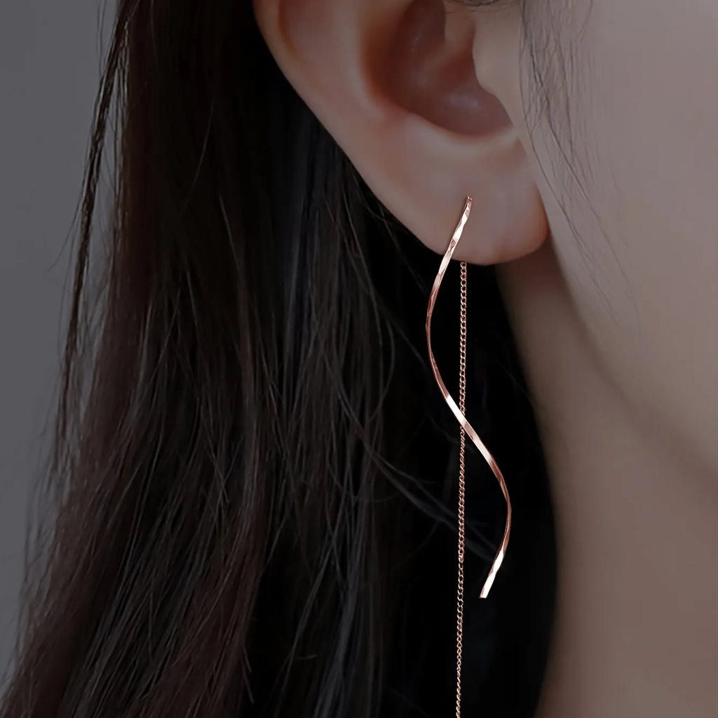 Wellen-Einfelder Earrings