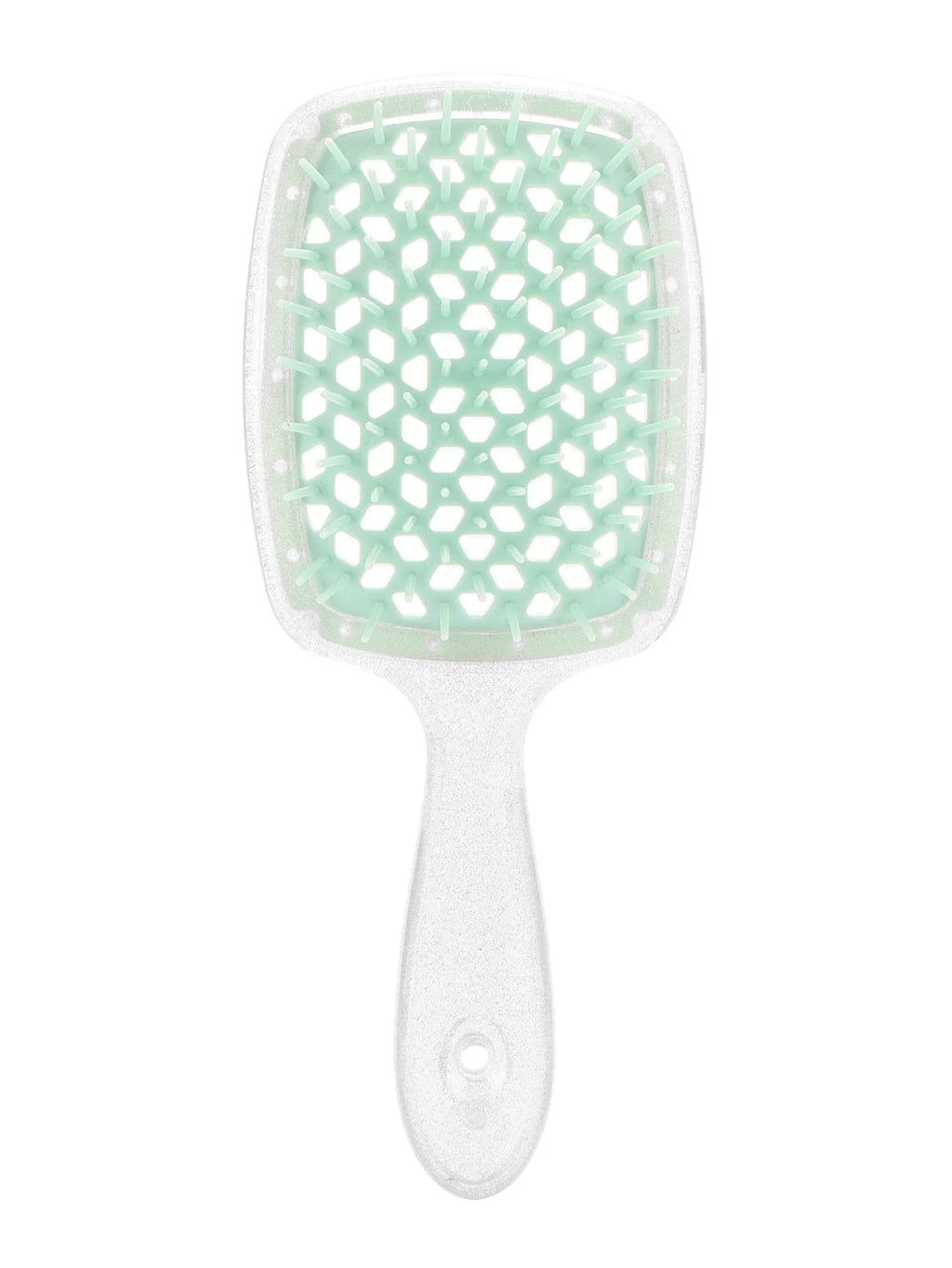 SilkBrush - Grzebień z Otworami i Poduszką Powietrzną do Stylizacji Kręconych Włosów