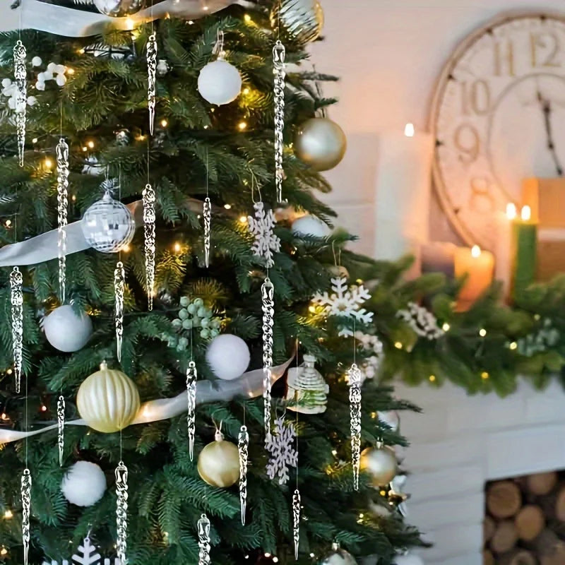WinterGlans | Premium Crystal Clear Holiday Decoration Set