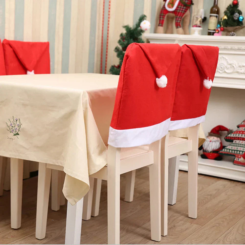 MerryCover – Świąteczne Pokrowce na Krzesła na Elegancki Obiad