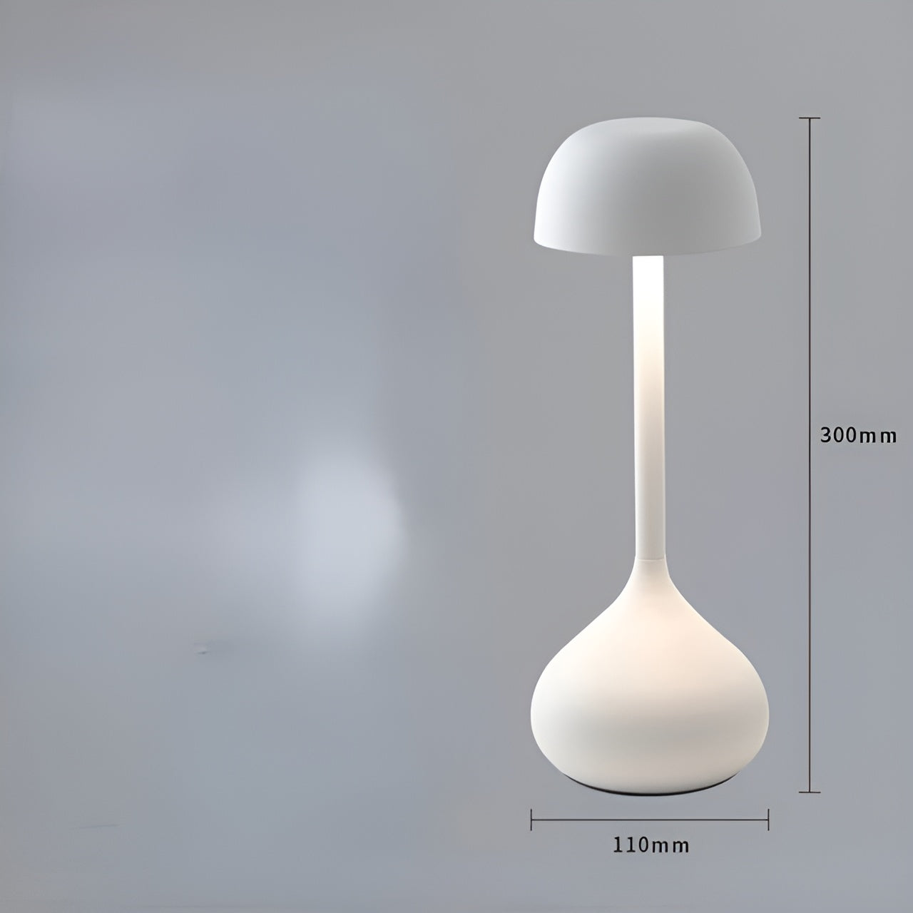 Bezprzewodowa Dimmowalna Lampa Stołowa Grzybowa – GlowMush