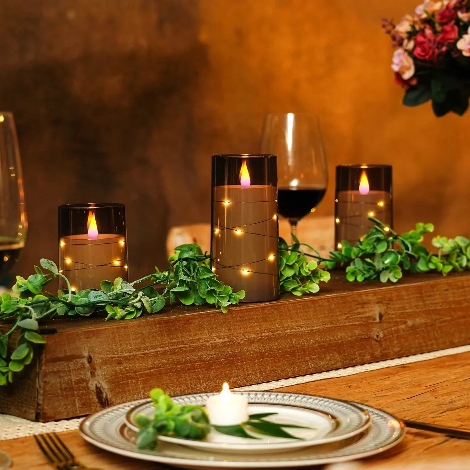 Zagadkowy Płomień LED na Halloween