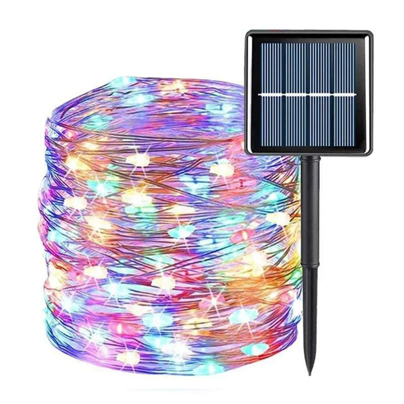 LumiFest – Solarne Lampki Magiczne do Oświetlenia Świątecznego na Zewnątrz