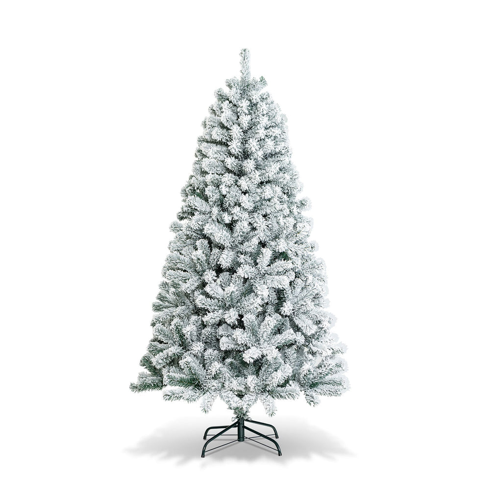 FrostyPine – 180 cm Sztuczna choinka z 600 gałęziami, pokryta śniegiem