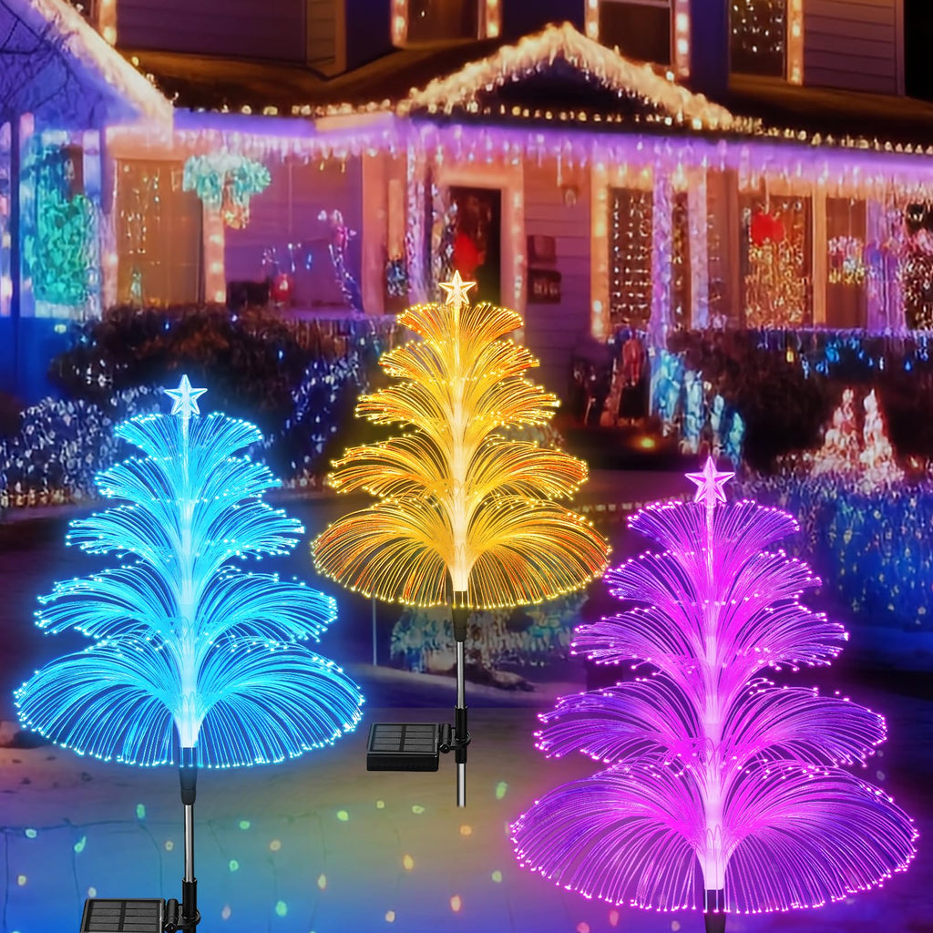 AquaGlow – Solarna Lampa Meduza z Pięcioma Warstwami do Oświetlenia Ogrodu
