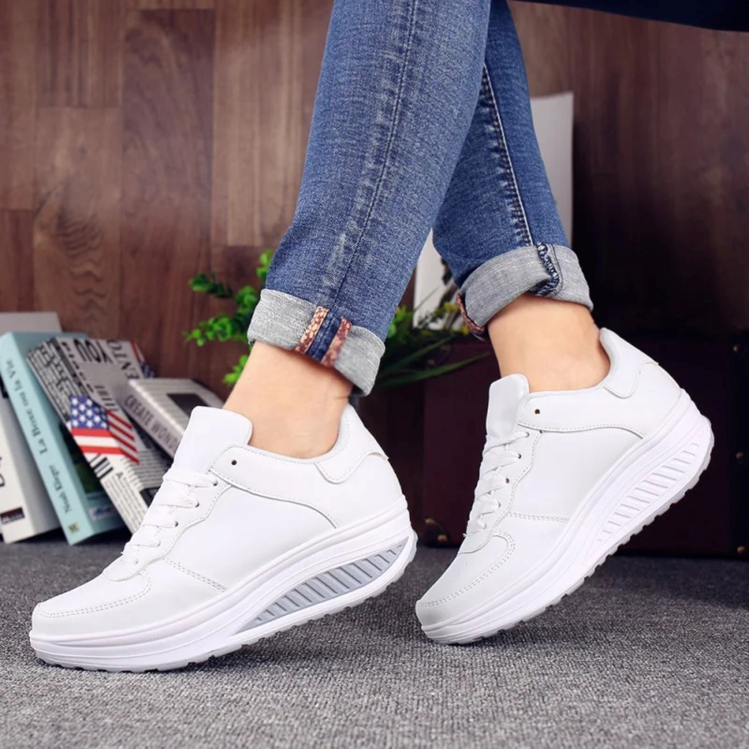 Liana | Eleganckie sneakersy sportowe dla kobiet