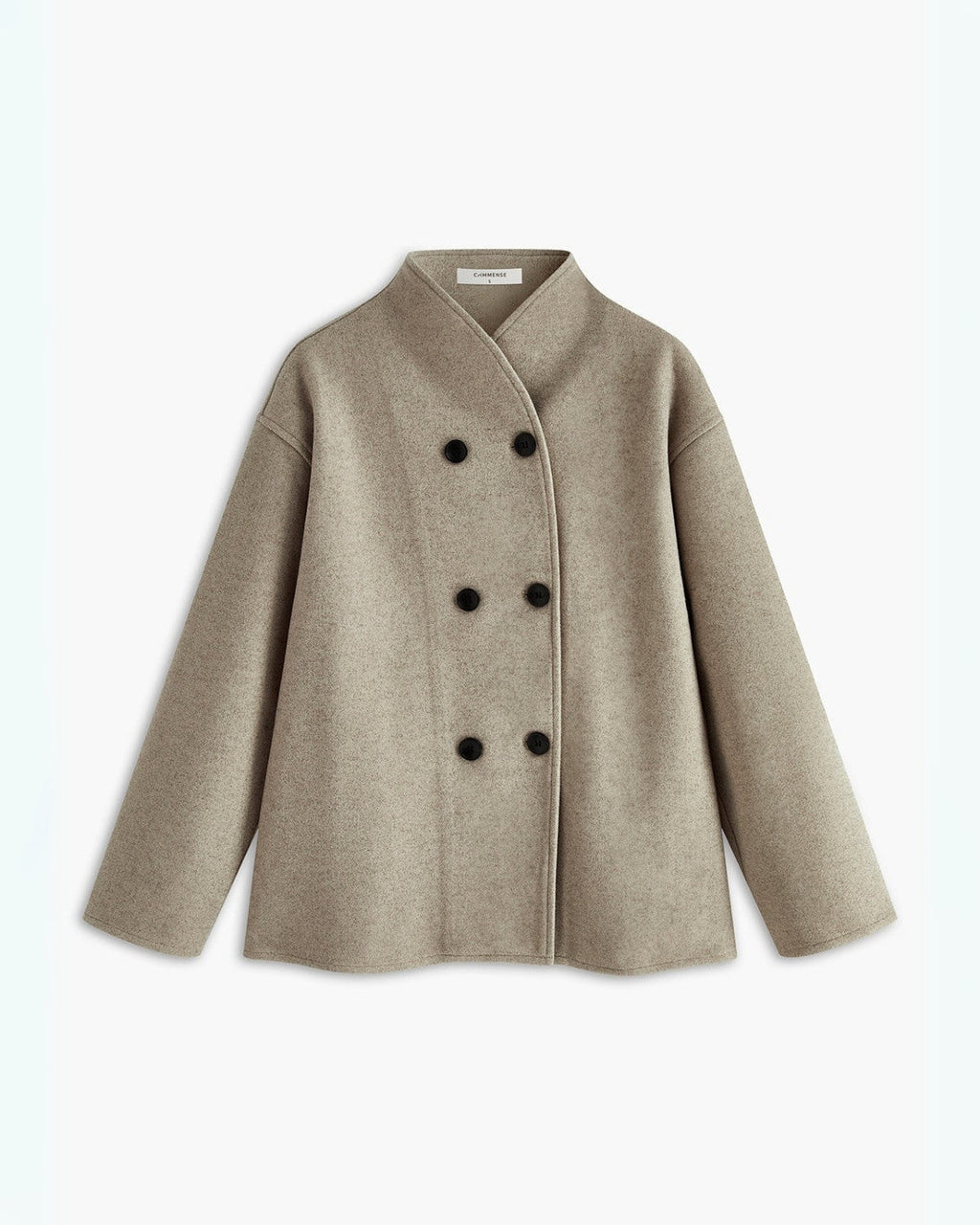 Stylowy Oversized Płaszcz z Guzikami dla Kobiet