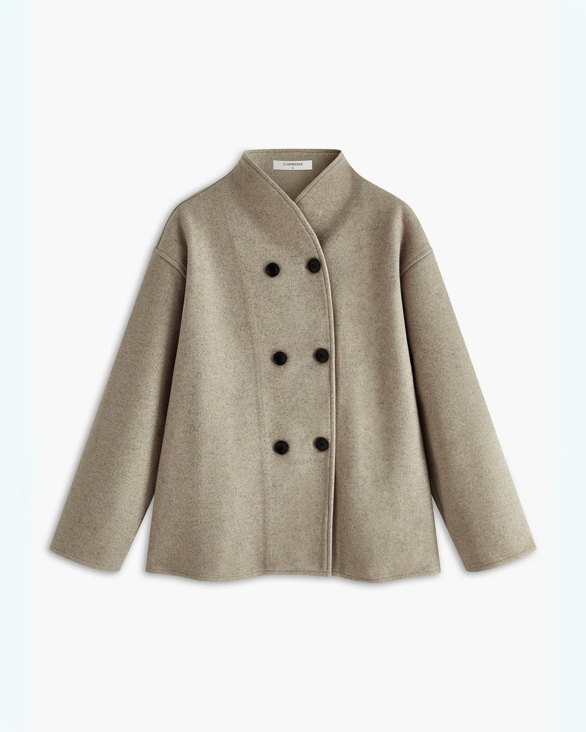 Stylowy Oversized Płaszcz z Guzikami dla Kobiet