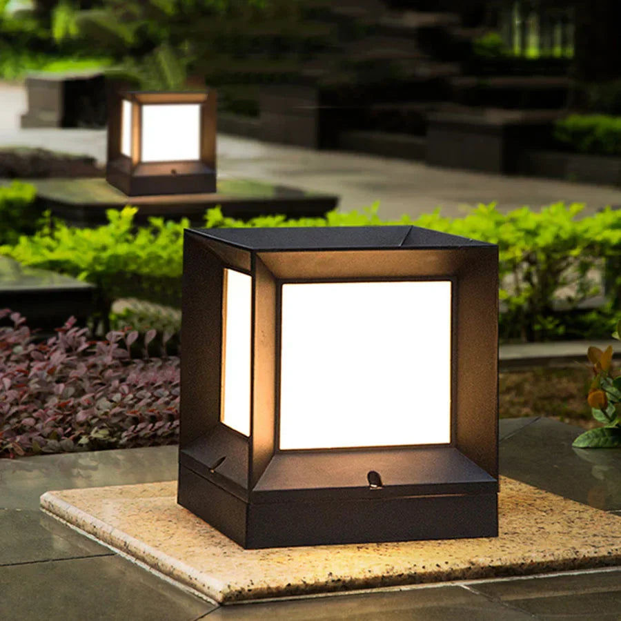 PillarBeam | Stylowa Lampa Ogrodowa do Wejść