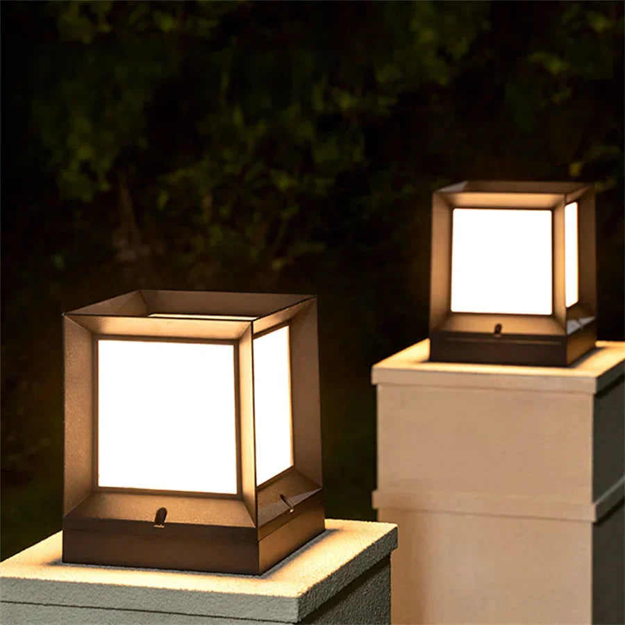 PillarBeam | Stylowa Lampa Ogrodowa do Wejść
