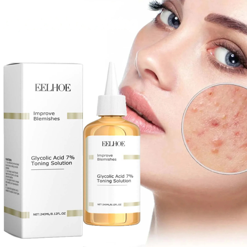 ClearGlow Glycolic Solution – Oil Control and Pore Minimization