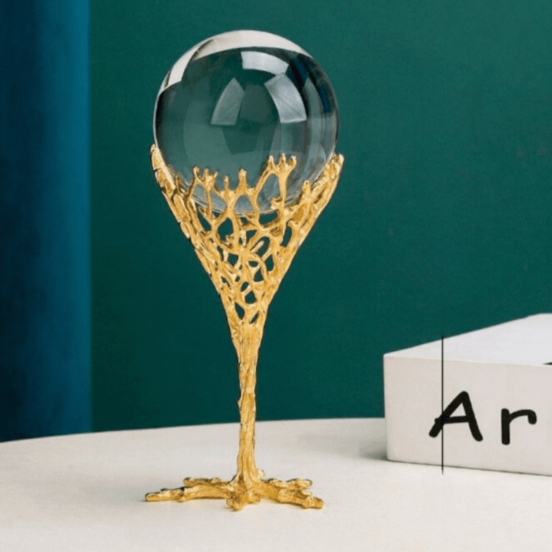 Ręcznie zdobione szkło kryształowe z finezyjnymi wzorami - wysoka jakość