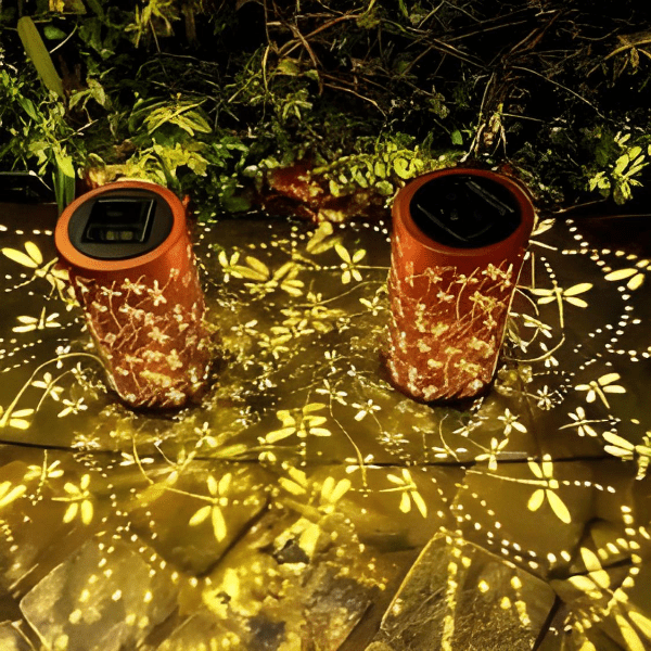 ZenFly - Lampa Solarno-Motylkowa - Tworzy Magiczną i Naturalną Atmosferę w Każdej Przestrzeni na Zewnątrz