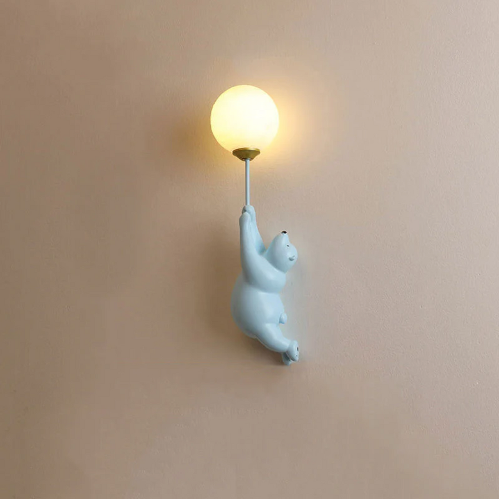 LED Ścienna Lampa w Kształcie Misia - TeddyGlow