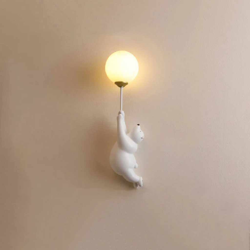 LED Ścienna Lampa w Kształcie Misia - TeddyGlow