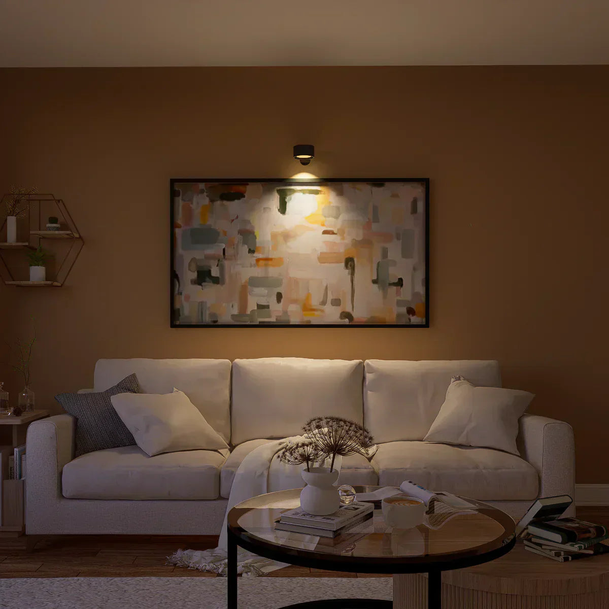 Bezprzewodowa Lampa Ścienna FlexiGlow