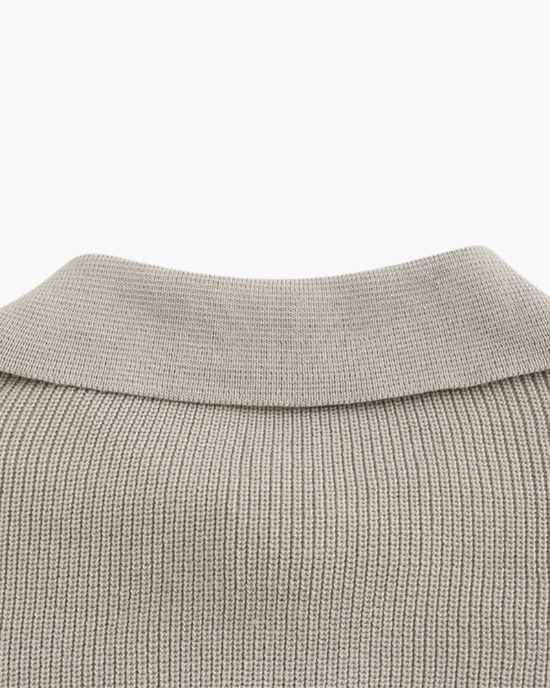 Sweter Cesare z zamkiem błyskawicznym