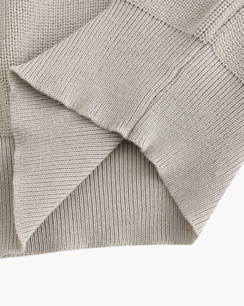 Sweter Cesare z zamkiem błyskawicznym