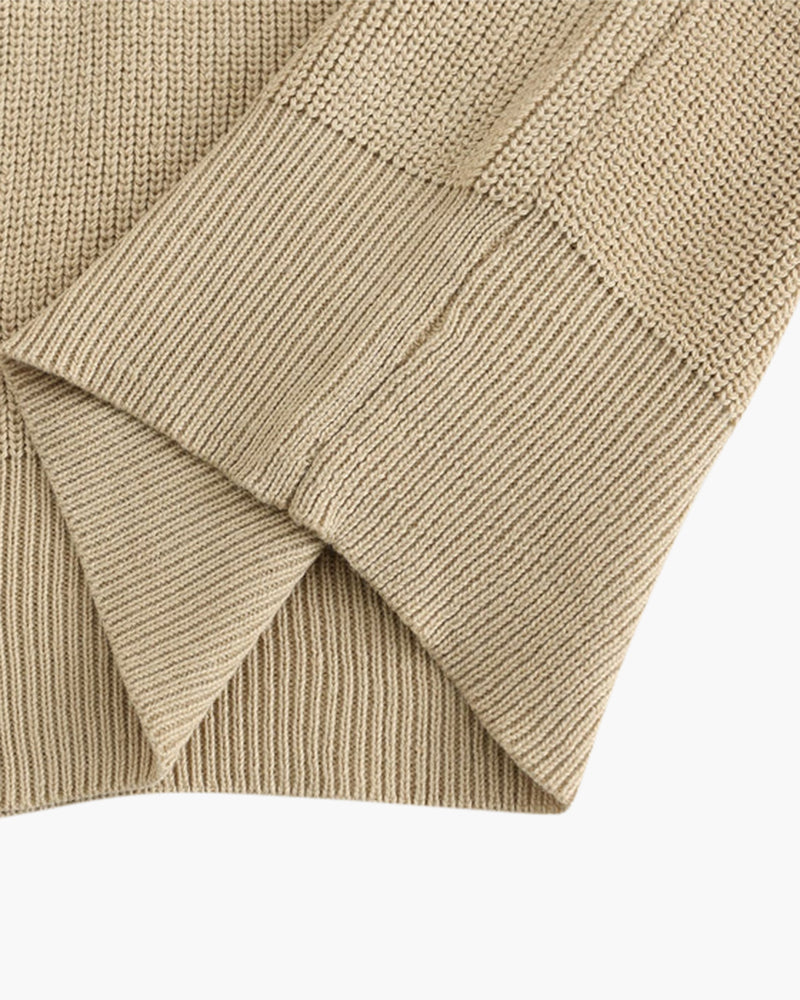 Sweter Cesare z zamkiem błyskawicznym