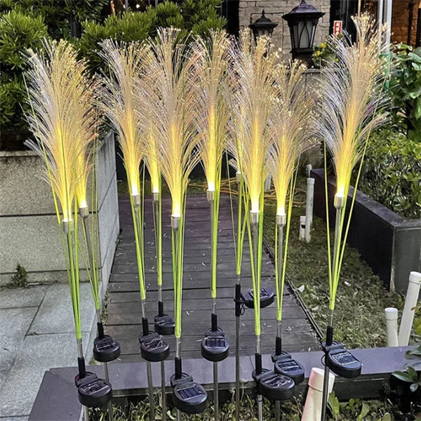 NatureLume - Kolorowa Lampa Solarowa do Ogrodu - Nastrojowa i Wytrzymała na Wszystkie Warunki Atmosferyczne