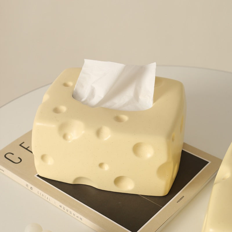 3D Serowy Uchwyt na Chusteczki Higieniczne – Idealny dla Kreatywnych