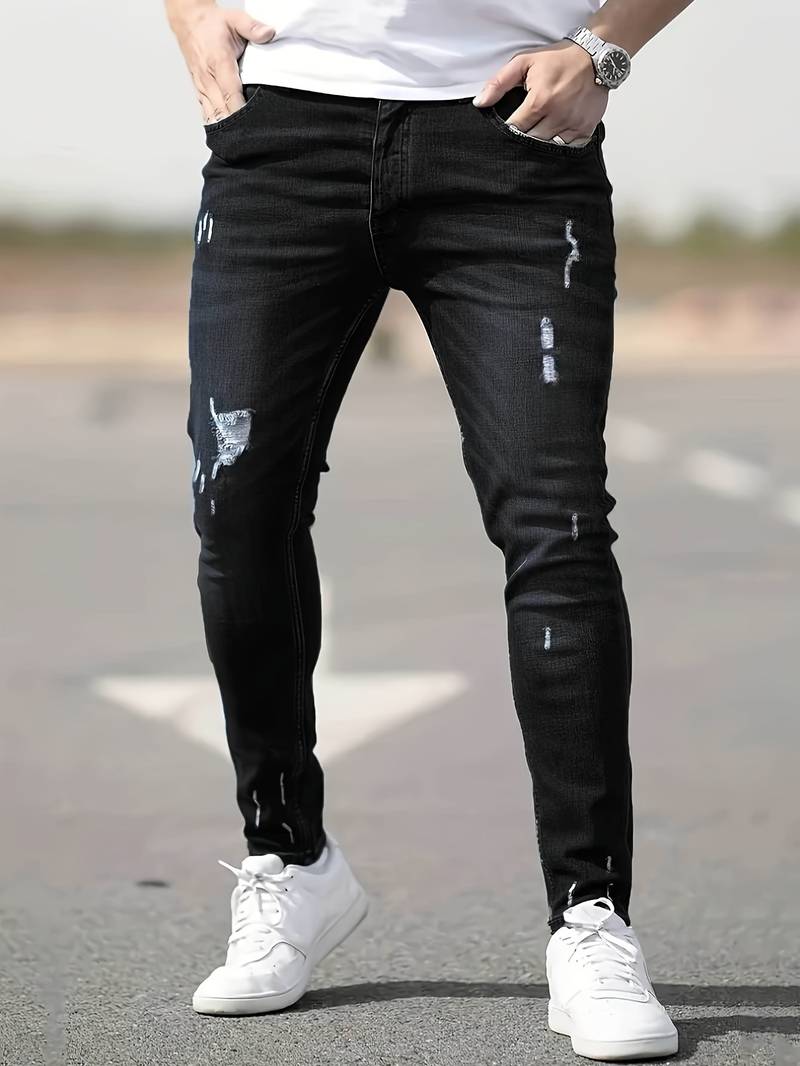 RIVER JEANS | Męskie Slim Fit Jeansy