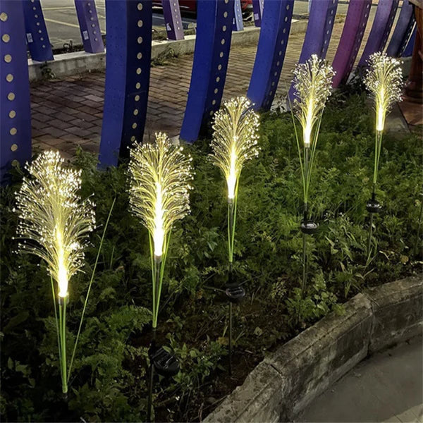 NatureLume - Kolorowa Lampa Solarowa do Ogrodu - Nastrojowa i Wytrzymała na Wszystkie Warunki Atmosferyczne