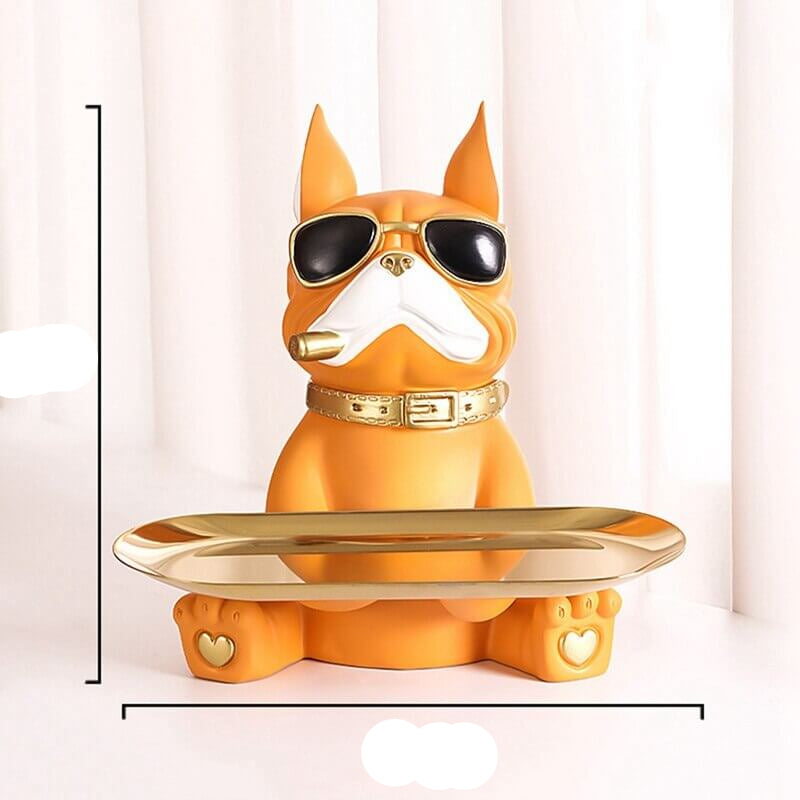 Unikalna Rzeźba Buldoga - Elegancja i Styl w Twoim Wnętrzu