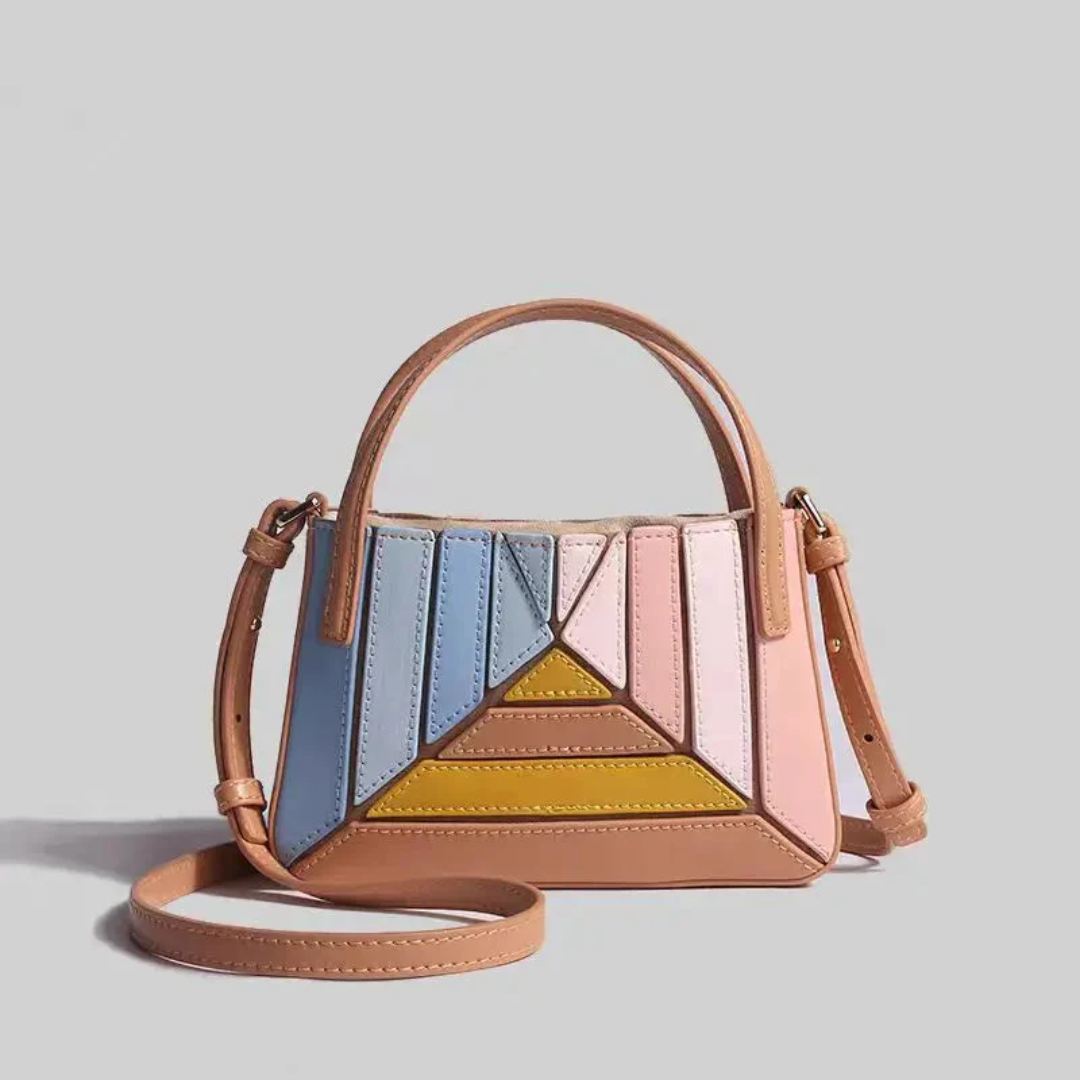 Stylowa Torebka z Geometrycznym Motywem - GeoChic