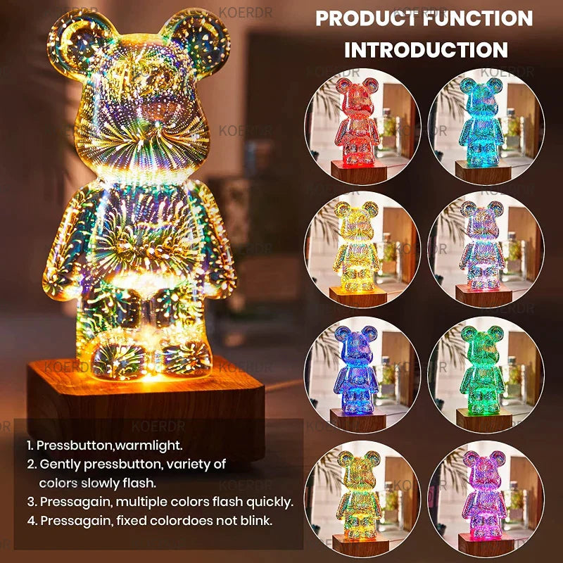 3D Projektor Magicznej Lampy - StarBear